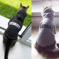 Security Cat Clothes Pet Cat Coats Jacket Hoodies For Cats Outfit Warm Pet Clothing Rabbit Animals Pet Costume for Dogs 20