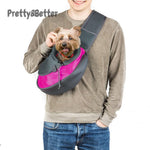 Dog Carrier Outdoor Travel Handbag Pouch Mesh Shoulder Bag Sling Pet Travel Tote Cat Puppy Carrier