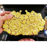 Crystal Gold  Party Clutch  GHS - 107CL
